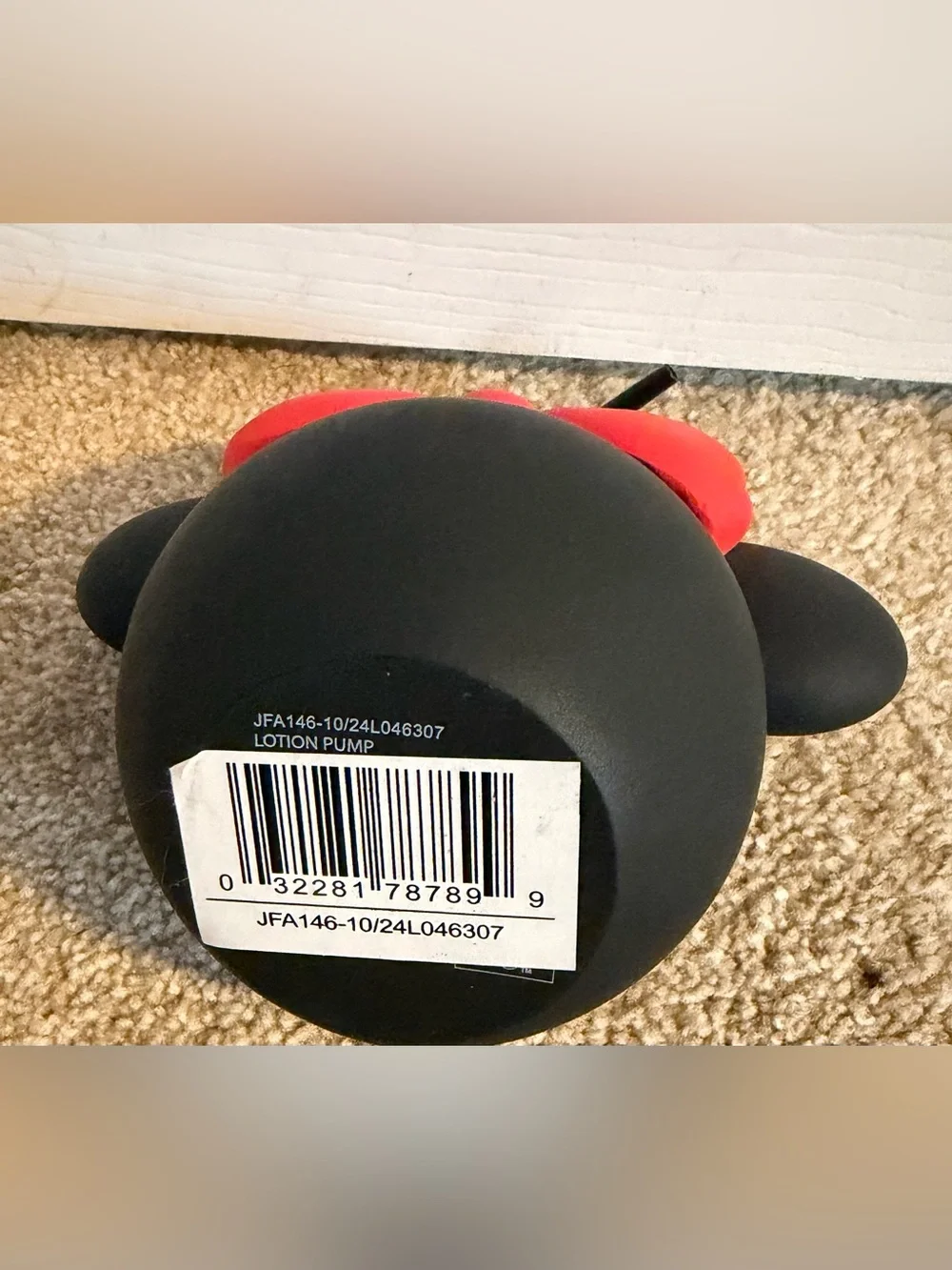 Disney Minnie Mouse Soap Dispenser Pump New